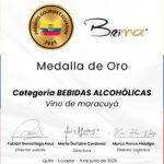Vinos Brima gana Medalla de Oro en los Premios Gourmet Ecuador 2025